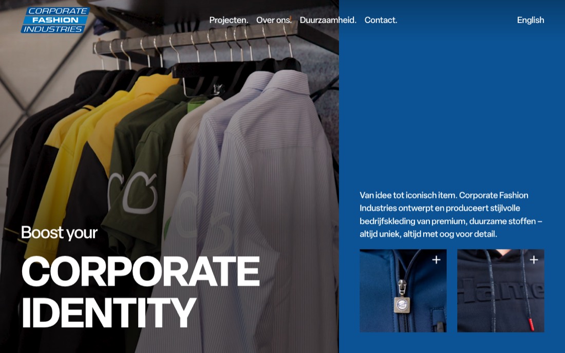 Corporate Fashion Industries — сайт производителя корпоративной одежды